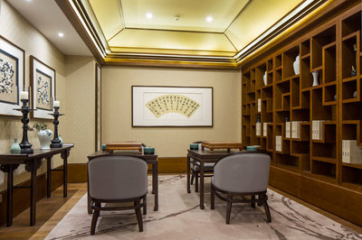 北京新中式会所设计案例(中信国安府)-3624平米