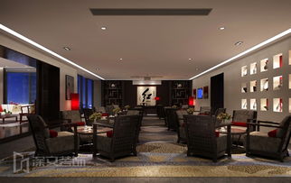 私人会所 深文装饰设计案例 土巴兔深圳装修网