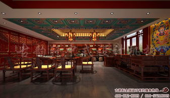 莹 天下 古韵轩北京朝阳古典中式风格会所设计方案