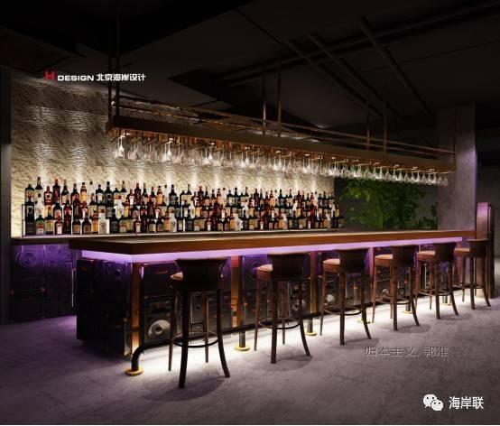 前沿公社红酒会所设计案例 北京海岸出品
