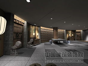 黎代武作品 北京大益茶文化会所，域想空间中的茶道境界